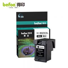 得印 惠普802XXL墨盒可加墨 黑色 适用于惠普HP1000/1010/1050 打印机 支
