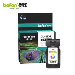 得印 CL-58墨盒 佳能E478墨盒 彩色 适用佳能Canon E478 E408喷墨打印机  支