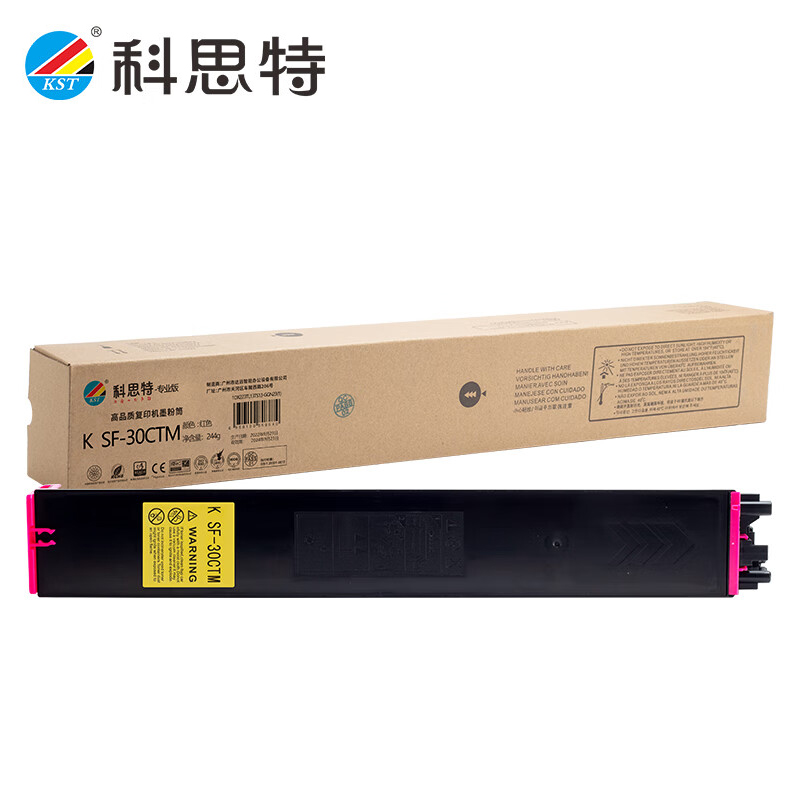 科思特 SF-CT30M 红色粉盒 适用夏普 SF-S265RC