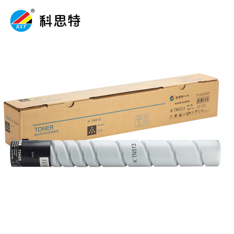 科思特  粉盒 TN513黑色 适用柯尼卡美能BH 454 554/支