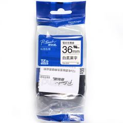 兄弟 标签机色带36mm白底黑字TZe-S261（个）