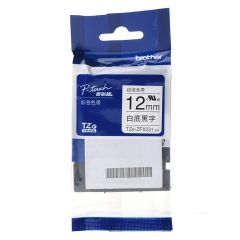 兄弟 标签机色带 12mm白底黑字TZe-ZFX231（个）