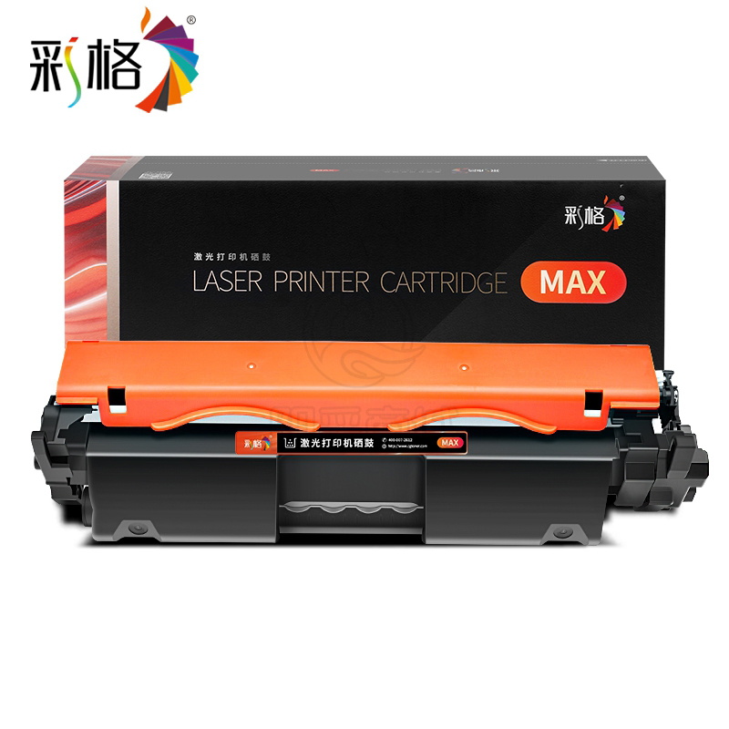 彩格 MAX系列粉盒 CF230X黑色 个