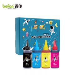 得印  通用墨水四色套装+相纸 适用803墨盒佳能惠普佳能爱普生喷墨打印机墨水  租