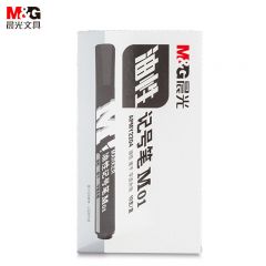 晨光  油性笔马克笔 APMY2204 黑色 10支/盒