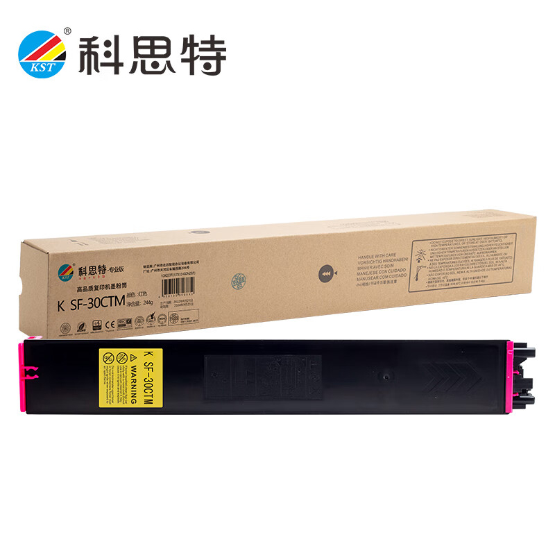 科思特 SF-30CTM 红色 粉盒 适用夏普SF-S271RC/SF-S602DC/S502DC
