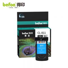 得印 CL-811墨盒 彩色 适用佳能MP245/MP268/MP278/MP496 打印机墨盒 支