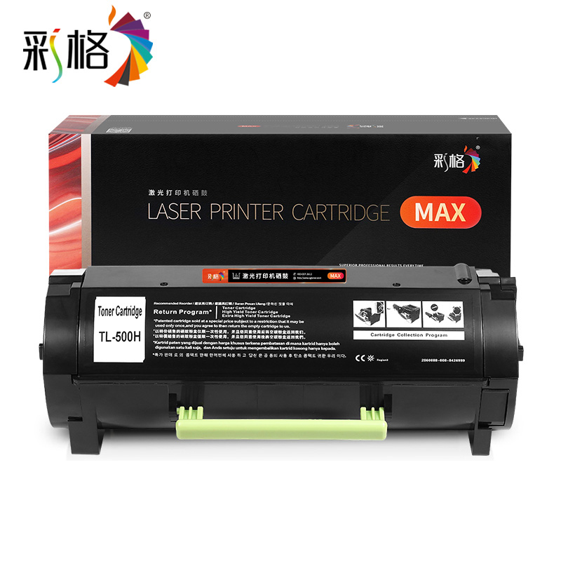 彩格  MAX系列 黑色粉盒 TL-500X 支