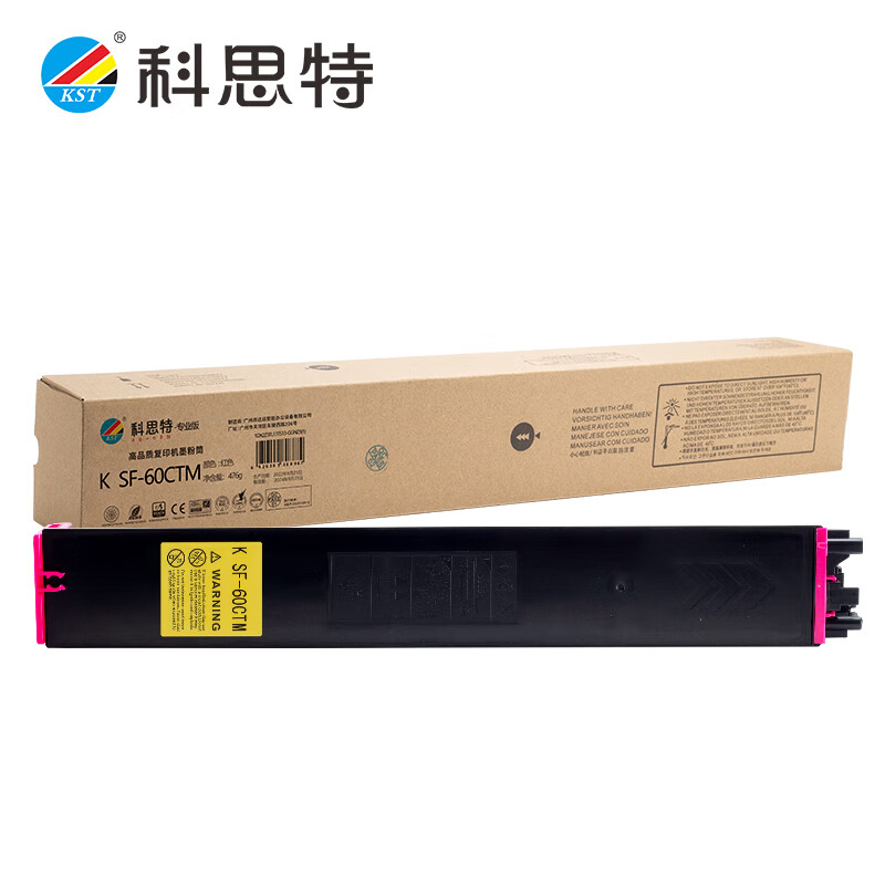 科思特 SF-60CTM 红色 粉盒 适用夏普 SF-S271RC/SF-S602DC/S502DC