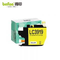 得印 LC3919Y黄色墨盒大容量适用兄弟MFC-J3930DW 3530DW 打印机墨盒 支