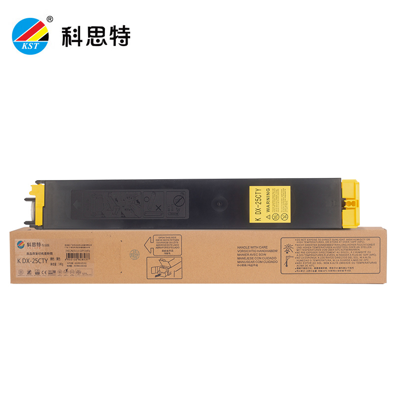 科思特 K DX-25CTY 粉盒黄色打印量6500页专业版 支