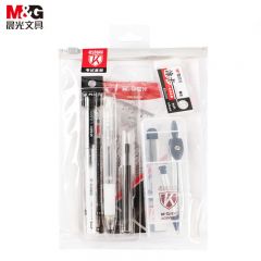 晨光 考试套装 HAGP104（中性笔 2B涂卡铅笔 橡皮 套尺 替芯）套