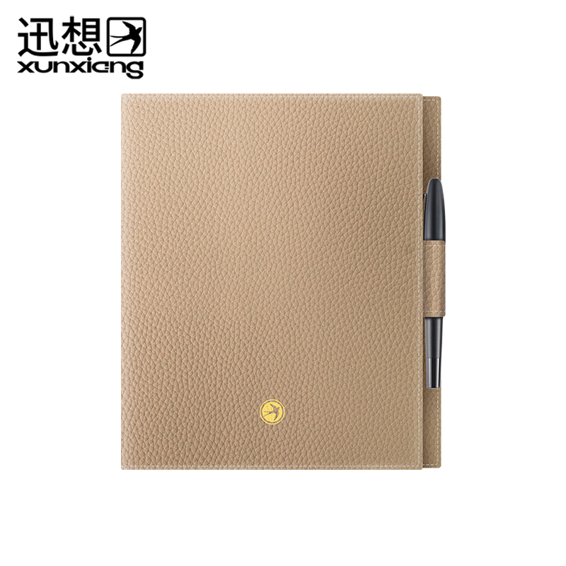 迅想 商务本册套盒（本/笔）4784 浅咖色（套）