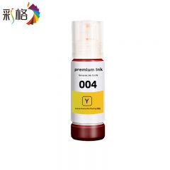 彩格  墨水 黄色 004 支