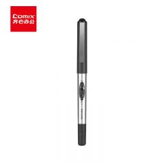 齐心 签字笔 0.5mm 黑色  RP618 12支/盒