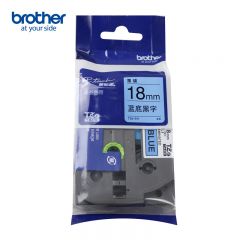 兄弟 标签机色带18mm蓝底黑字TZe-541（支）