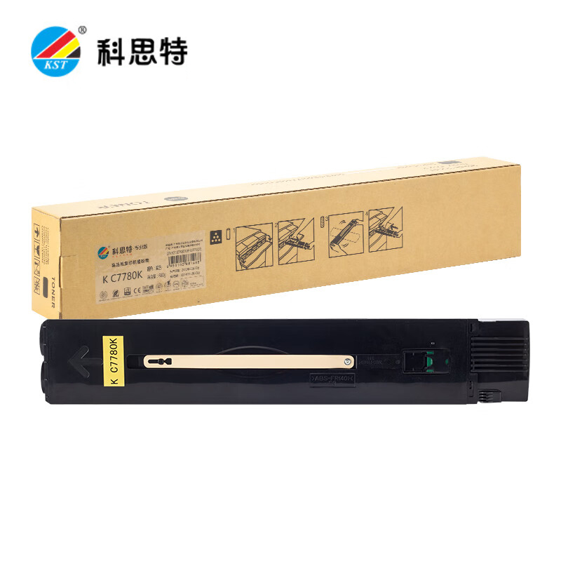 科思特 粉盒C7780K黑色 适用富士施乐IV-C5580/6680/7780/ 6685/7780