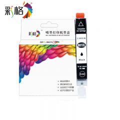 彩格 墨盒 佳能CLI-881小黑色 0.8k 适用佳能TS8380 TS9580墨盒 支