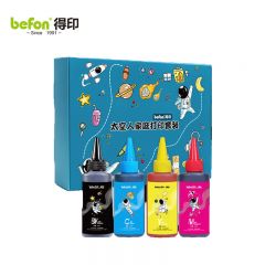 得印 通用墨水四色套装+相纸  /套