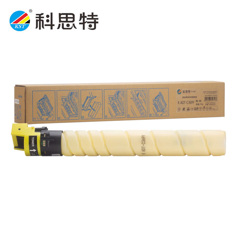 科思特 ADT-C369Y黄色粉盒 适用震旦 309/ADC 369