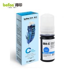 得印  004系列 墨仓式 蓝色墨水 适用爱普生EPSON/L1118/1119/3108打印机 支