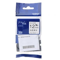 兄弟 标签机色带12mm白底黑字TZe-ZS231（个）