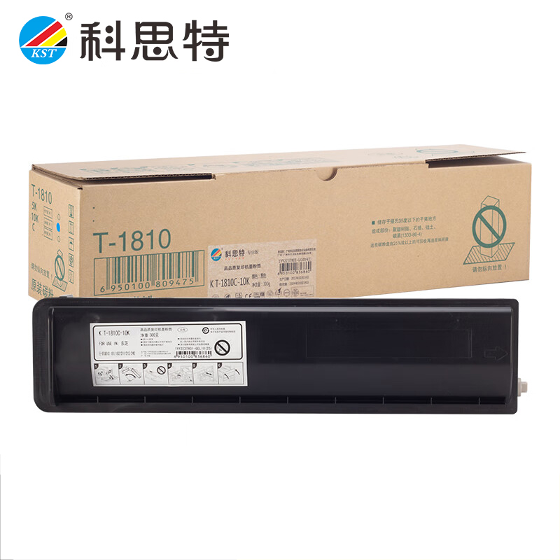 科思特 T-1810C粉盒适用东芝复印机E-STUDIO 181 182 211 碳粉盒黑色