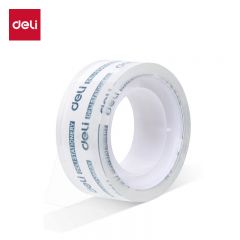 得力 JD775 强韧高透明学生文具胶带 18mm*14y(12.8m/卷) 8卷/筒