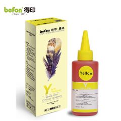 得印 通用墨水适用惠普佳能爱普生喷墨打印机墨水803墨盒墨水 黄色墨水 支