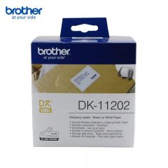 兄弟 原装热敏不干胶标签色带纸 DK-11202 62mm*100mm 300张/个