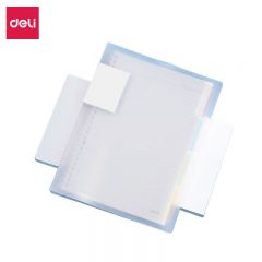 得力 26孔B5活页笔记本 QHB560 透明款 本