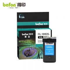 得印 CL-846XL墨盒彩色 适用佳能MG2400 MG2580S MG3080 打印机 支