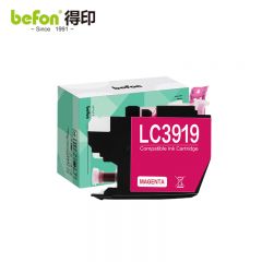 得印 LC3919M红色墨盒大容量适用兄弟MFC-J3930DW 3530DW 打印机墨盒 支