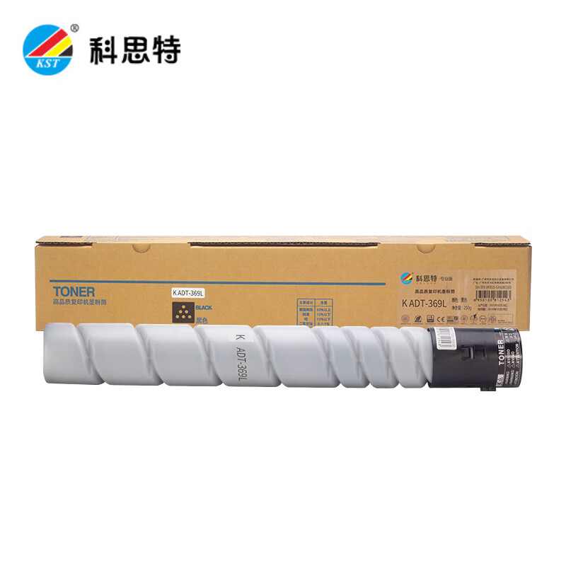 科思特 墨粉筒ADT-369L黑色 不带芯片 适用震旦AD289S/AD369S