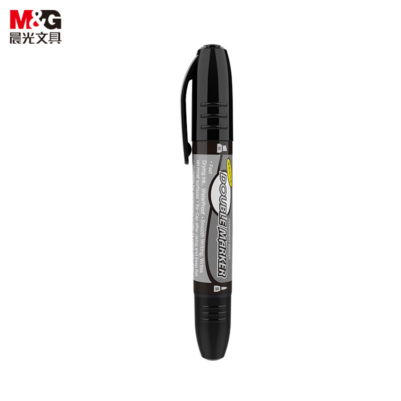 晨光 记号笔 黑色12支 MG2110 /盒