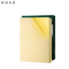 新绿天章 标签纸 铜版纸 A4浅黄50张 P2564 盒