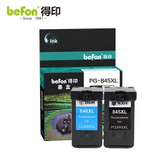 得印 PG-845/CL-846墨盒黑彩套装 适用佳能MG2400 MG2580S 打印机 套