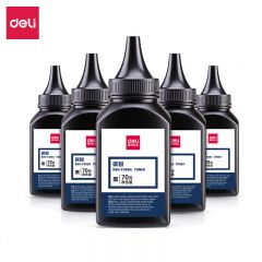 得力 瓶装碳粉套装 DBH-F388A-6 (黑)(6瓶/套)