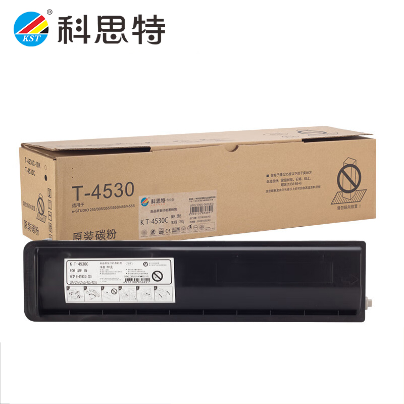 科思特 T-4530C 粉盒 适用东芝复印机E-STUDIO 255 305 355 黑色碳墨 支