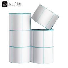九千谷 热敏标签纸 单排圆角500张100*70mm 卷