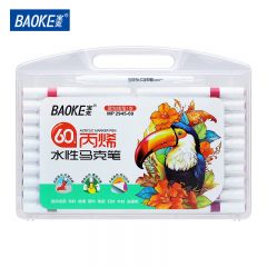 宝克  彩色水性丙烯马克笔 MP2945-60 60色/套