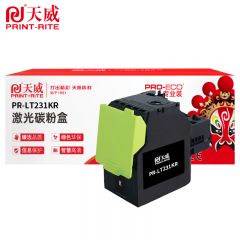 天威 粉盒 LT231K 黑色 带芯片 专业装 适用联想CS2310N/CS3310DN 个/支