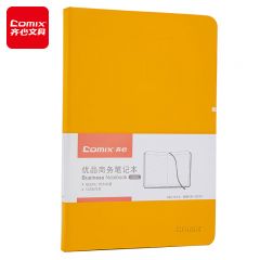 齐心 皮面笔记本 黄哑光 C5902本