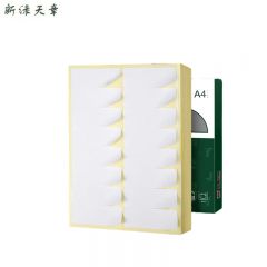 新绿天章 标签纸 铜版纸A4 16枚/张80张/P2647 盒
