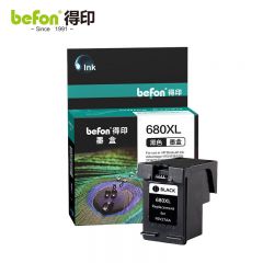 得印 HP-680XL墨盒 黑色 大容量 适用惠普HP 1115/1118/2135/2138/3635/3636/3638/3776/3777打印机