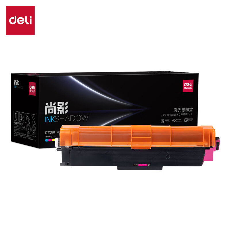 得力 粉盒 M-TN283GM 品红 只
