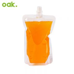 欧橡（OAK） 豆浆袋中药分装袋液体袋吸嘴袋果汁奶茶透明袋300ml*50C1486