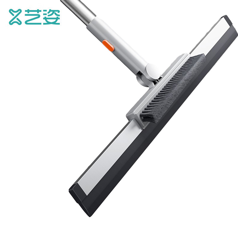 艺姿 地刮YZ-S303长柄硬毛地刷子地刮水魔术扫把墙面瓷砖浴室刷子卫生间浴缸厕所地板刷水池清洁刷地