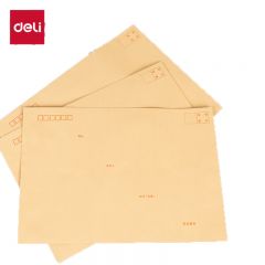 得力(deli) 40张/包 9号A4牛皮纸大信封 邮局标准信封229*324mm 25201