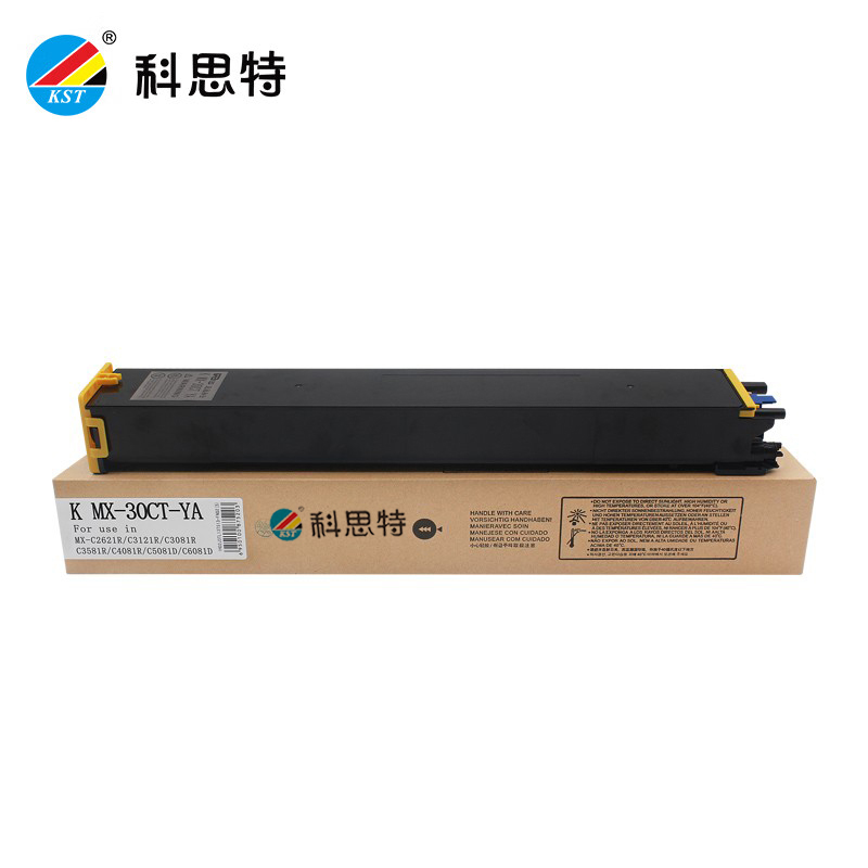 科思特 K MX-30CT粉盒带芯片 适用夏普MX-C2621R\C3121R 黄色